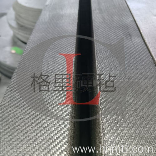 Square hole carbon fiber hard felt board